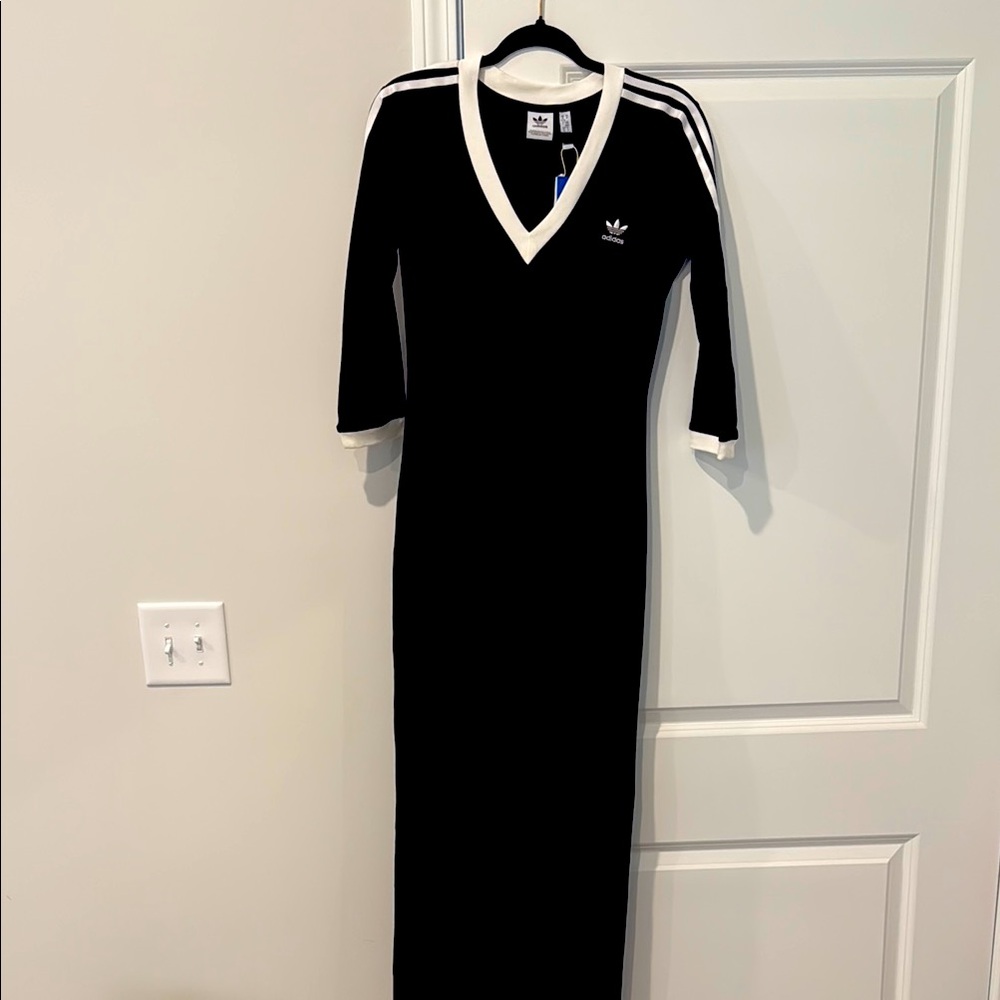 Adidas Black and White Women's Dress